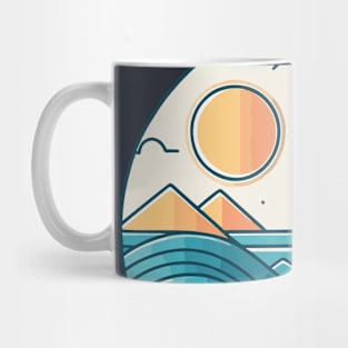 Beach and Surf Time Mug